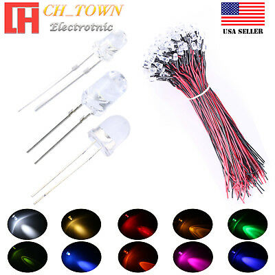 1.8mm 2mm 3mm 5mm 8mm 10mm White Red Blue Rgb Led Assorted Light Emitting Diodes